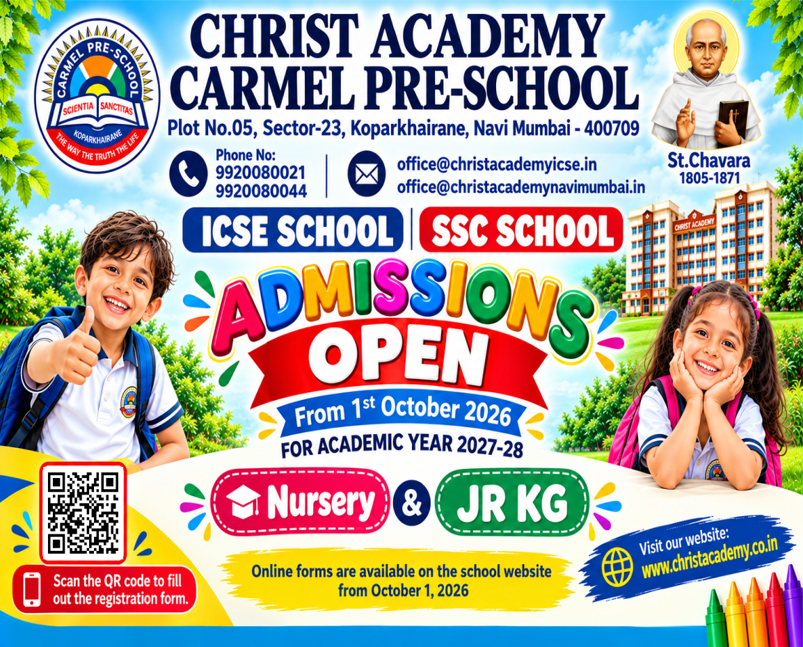 Students at Christ Academy, Koparkhairne
