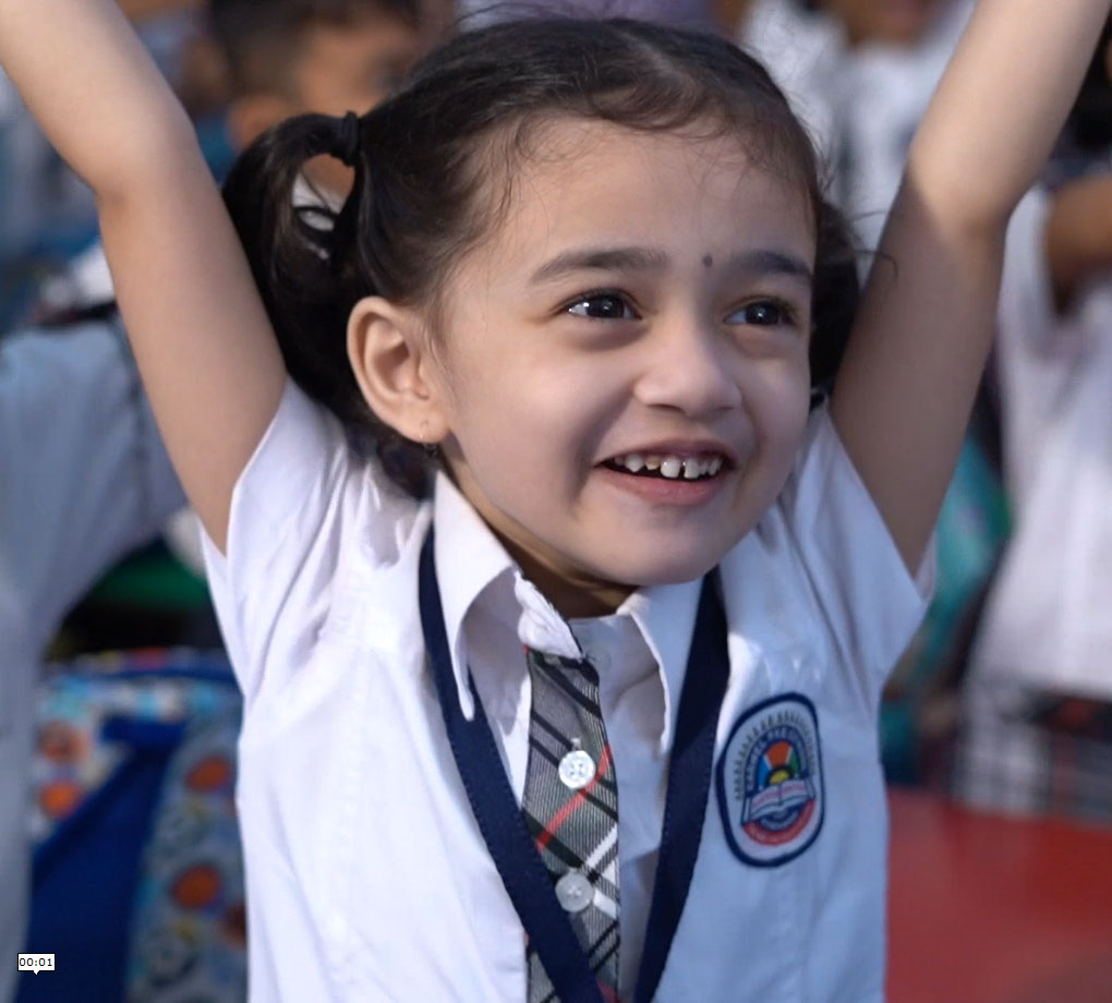 Christ Academy CISCE pupils