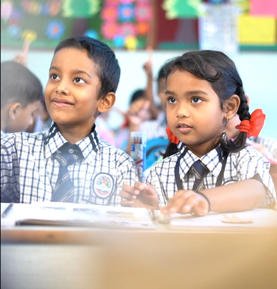 Christ Academy CISCE pupils